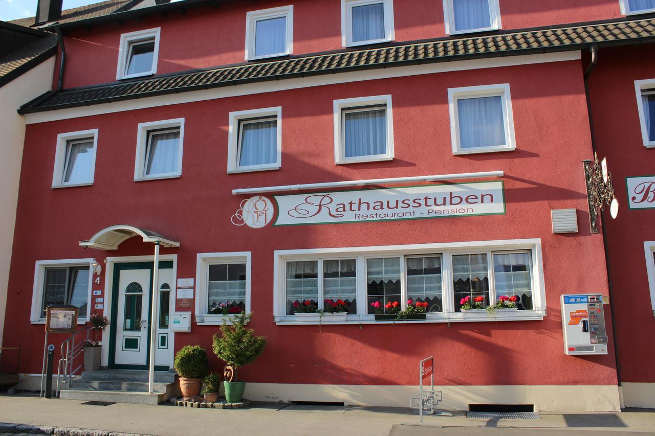 Hotel Rathausstuben Wackersdorf Exterior foto